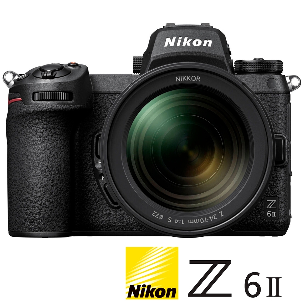 NIKON Z6 II Z62 KIT 附 Z 24-70mm F4 S (公司貨) Z系列 全片幅無反微單眼相機 五軸防手震 4K錄影 WIFI傳輸 直播