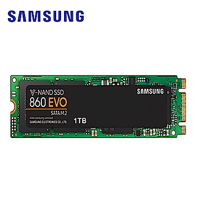 Samsung 860 EVO M.2 1TB SSD固態硬碟