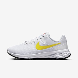 Nike W Revolution 6 NN [DC3729-105] 女 慢跑鞋 運動 休閒 緩震 舒適 簡約 白黃