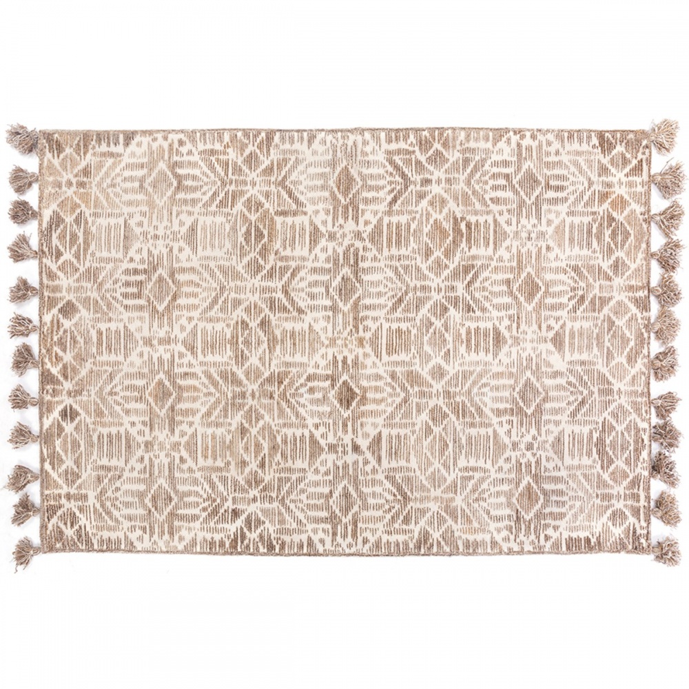hoi! 印度特雷薩羊毛編織地毯-褐236x297cm (H014308701)