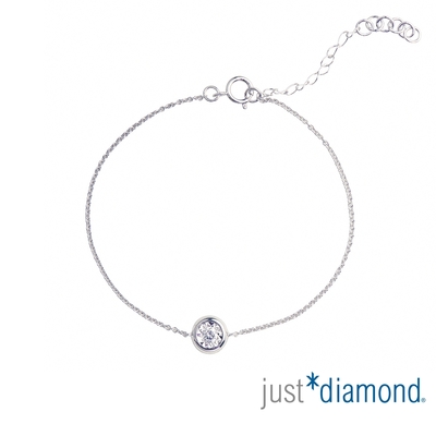 【Just Diamond】Dreamy系列 18K金鑽石手鍊