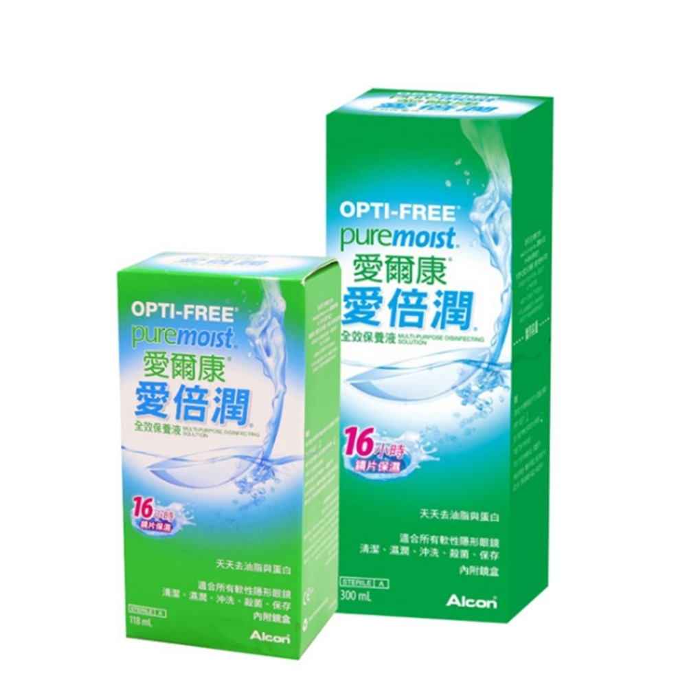 愛爾康 愛倍潤保養液(300ml+118ml)