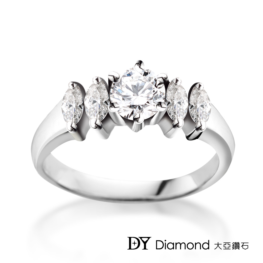 DY Diamond 大亞鑽石 18K金 0.70克拉  D/VS1  求婚鑽戒
