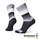 官方直營 Smartwool 女 中長襪-Stitch Stripe 炭黑色 product thumbnail 1