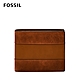 FOSSIL Everett 真皮大零錢袋皮夾-咖啡色 ML4400210 product thumbnail 1