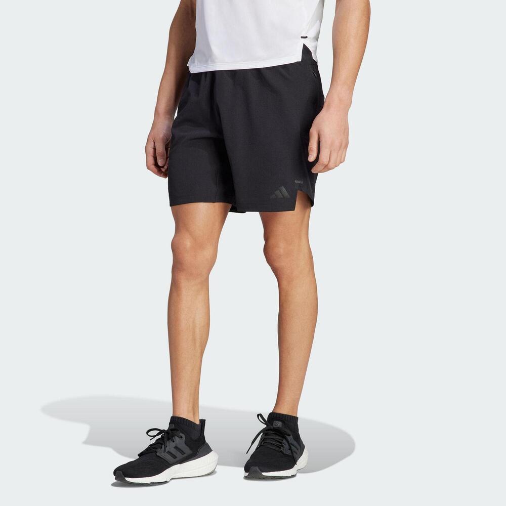 Adidas M WO KNUR SHO [IL1418] 男 短褲 亞洲版 運動 訓練 健身 輕質 耐穿 吸濕排汗 黑