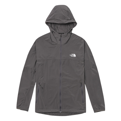 The North Face M SUN SMOOTH WIND JKT 男防風外套-灰-NF0A87VW0UZ