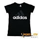 ADIDAS ESS LIN LO TEE 女短袖上衣 黑 S97222 product thumbnail 1