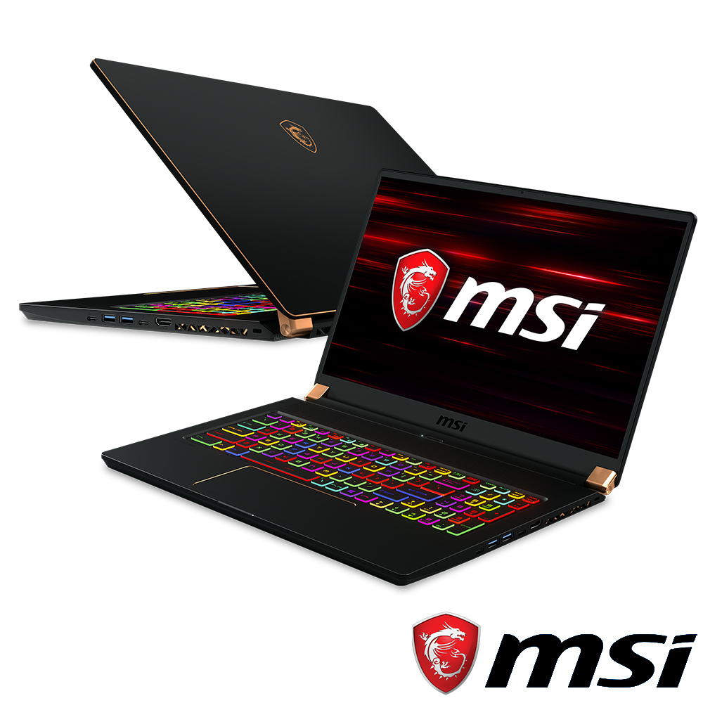 MSI微星 GS75-027 17吋電競筆電(i7-8750H/RTX2080/32G)電競筆電