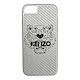 KENZO 新款金屬3D印虎頭軟膠邊I Phone 7/8 手機殼 (銀色) product thumbnail 1