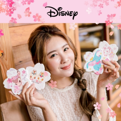 【收納皇后】Disney迪士尼－櫻花祭珪藻土造型吸水杯墊/矽藻土/硅藻土 SGS檢驗不含石綿 小飛象/小鹿斑比/奇奇蒂蒂/瑪麗貓