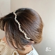 【89 zone】法式貴氣珠珠珍珠 髮飾 頭飾 飾品 髮箍 1 入(不挑款/混色隨機出貨) product thumbnail 1
