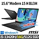 msi微星 Modern 15 H B13M-012TW 15.6吋 商務筆電(i5-13420H/16G/512G SSD/Win11-16G特仕版) product thumbnail 1