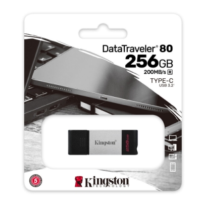 金士頓 Kingston DataTraveler 80 USB Type-C 256G 隨身碟 DT80 256GB