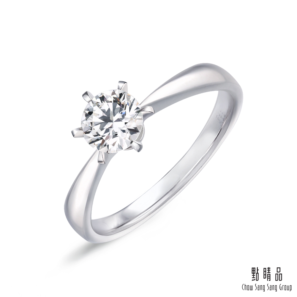 點睛品 PROMESSA 唯一 GIA 50分 六爪 18K金鑽石戒指_港圍13