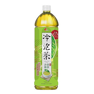 光泉 冷泡茶冷萃綠茶-無糖(1235mlx12入)