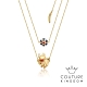 Disney Jewellery by Couture Kingdom小飛象雙層鍍金項鍊 product thumbnail 1