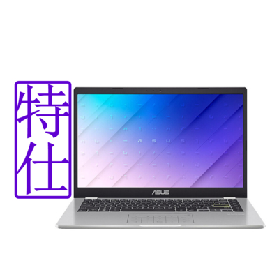 ASUS E410KA 14吋特仕筆電 (N6000/8G/128G+512G/Win11 Home S/夢幻白/Vivobook Go 14)