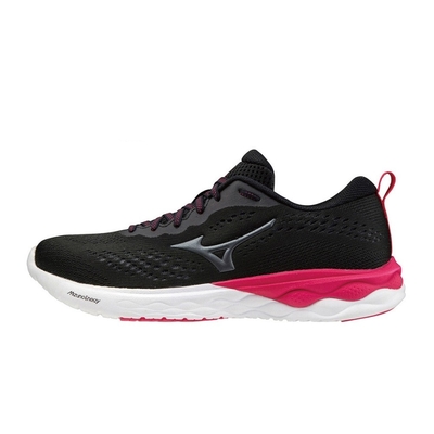 MIZUNO REVOLT 女慢跑鞋-黑-J1GD218509