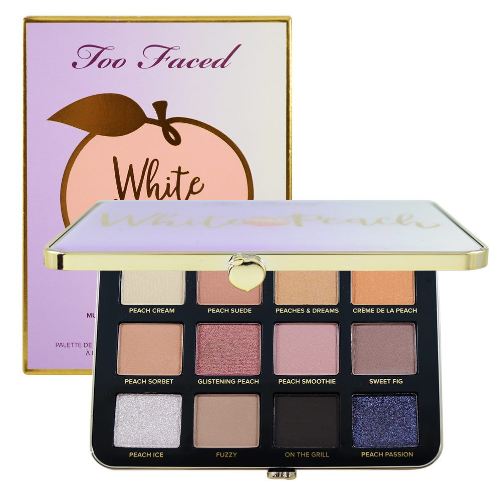 Too Faced 白色水蜜桃12色眼影盤 1.25gx12