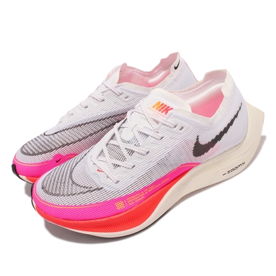 Nike ZoomX Vaporfly Next% 2 男鞋 慢跑鞋 東京奧運 全掌式碳纖維 競速 白 粉 DJ5457-100