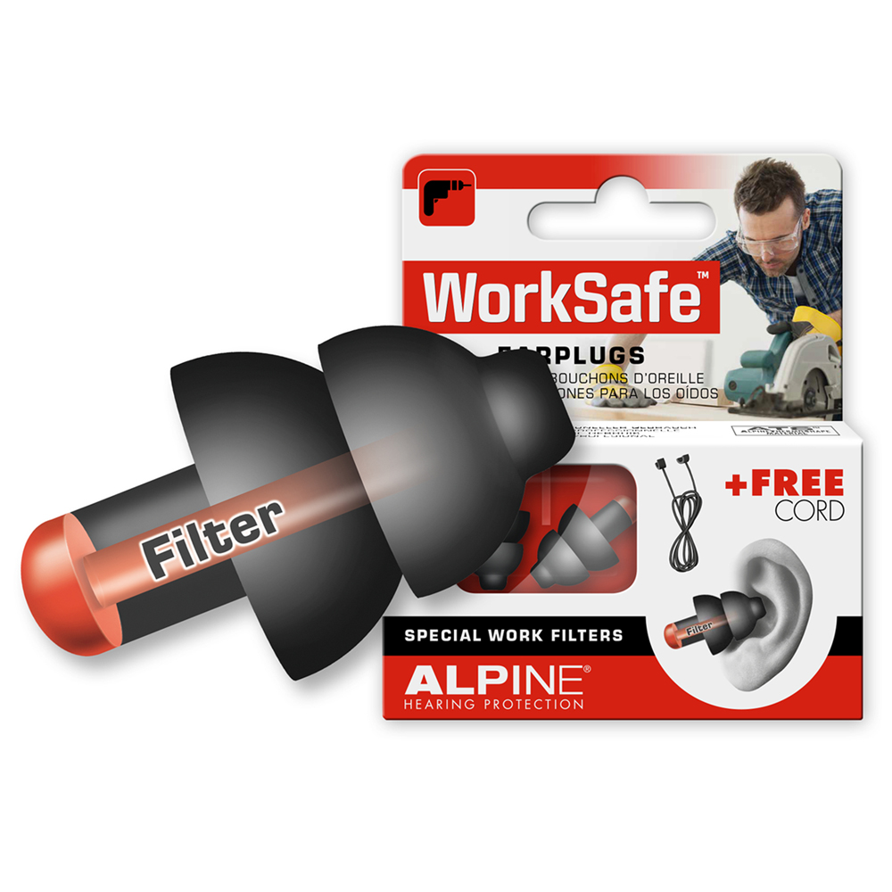 荷蘭原裝進口 Alpine Worksafe頂級工作聽力保護耳塞