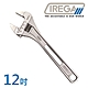 【IREGA】輕量型超薄大開口活動板手-12吋(92LW46-300) product thumbnail 2