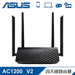 ASUS RT-AC1200 V2 四天線路由器