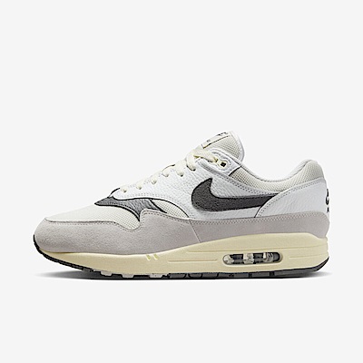 Nike Air Max 1 [HJ3498-007] 男 休閒鞋 運動 復古 慢跑 經典 氣墊 緩震 舒適 灰白