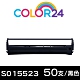 【COLOR24】for EPSON 50入組 S015523 黑色相容色帶 /適用LX-300/800/LQ-800/500/500C/550/550C/570 product thumbnail 1