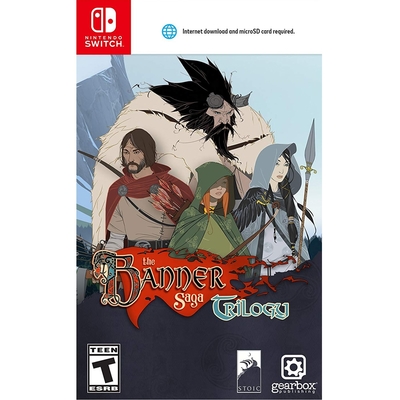 旗幟的傳說 三部曲 Banner Saga Trilogy-NS Switch 英日文美版