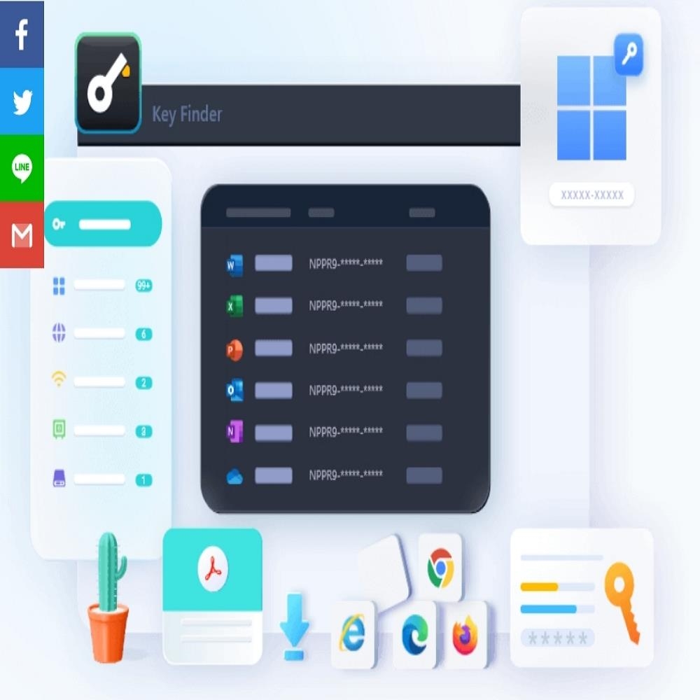 EaseUS Key Finder 查詢軟體序號(終身版)