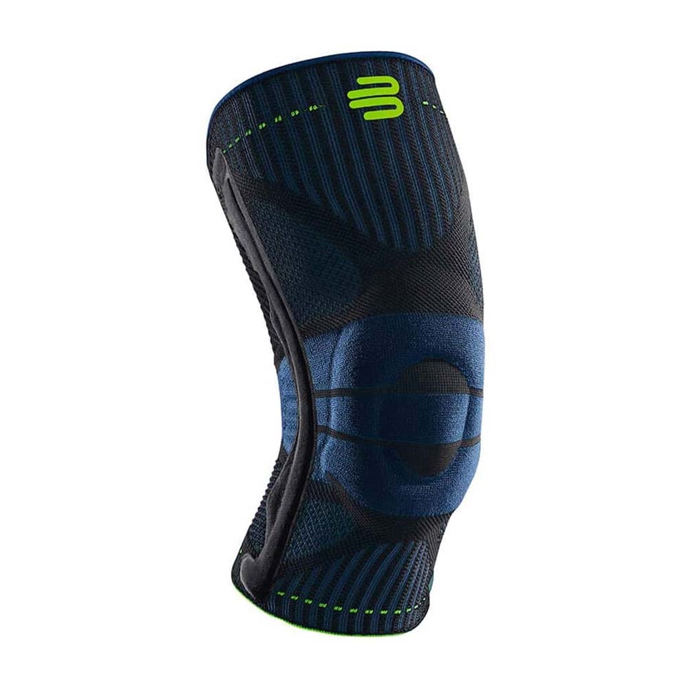 BAUERFEIND 專業運動護膝-護具  保爾範 德國製 11449411170-01 深藍螢光綠