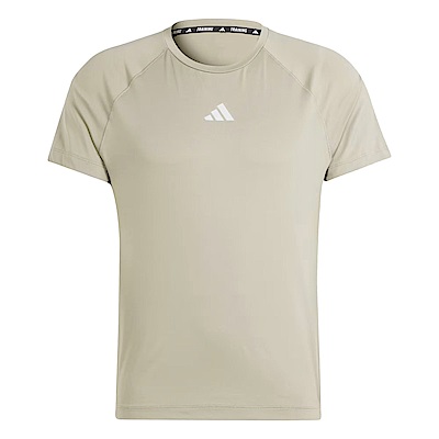Adidas Gym+ Tee IR5875 男 短袖 上衣 運動 訓練 慢跑 健身 吸濕排汗 透氣 愛迪達 卡其