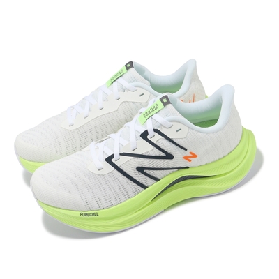 New Balance 慢跑鞋 FuelCell Propel V4 D 女鞋 寬楦 白 綠 緩震 運動鞋 NB WFCPRCA4-D