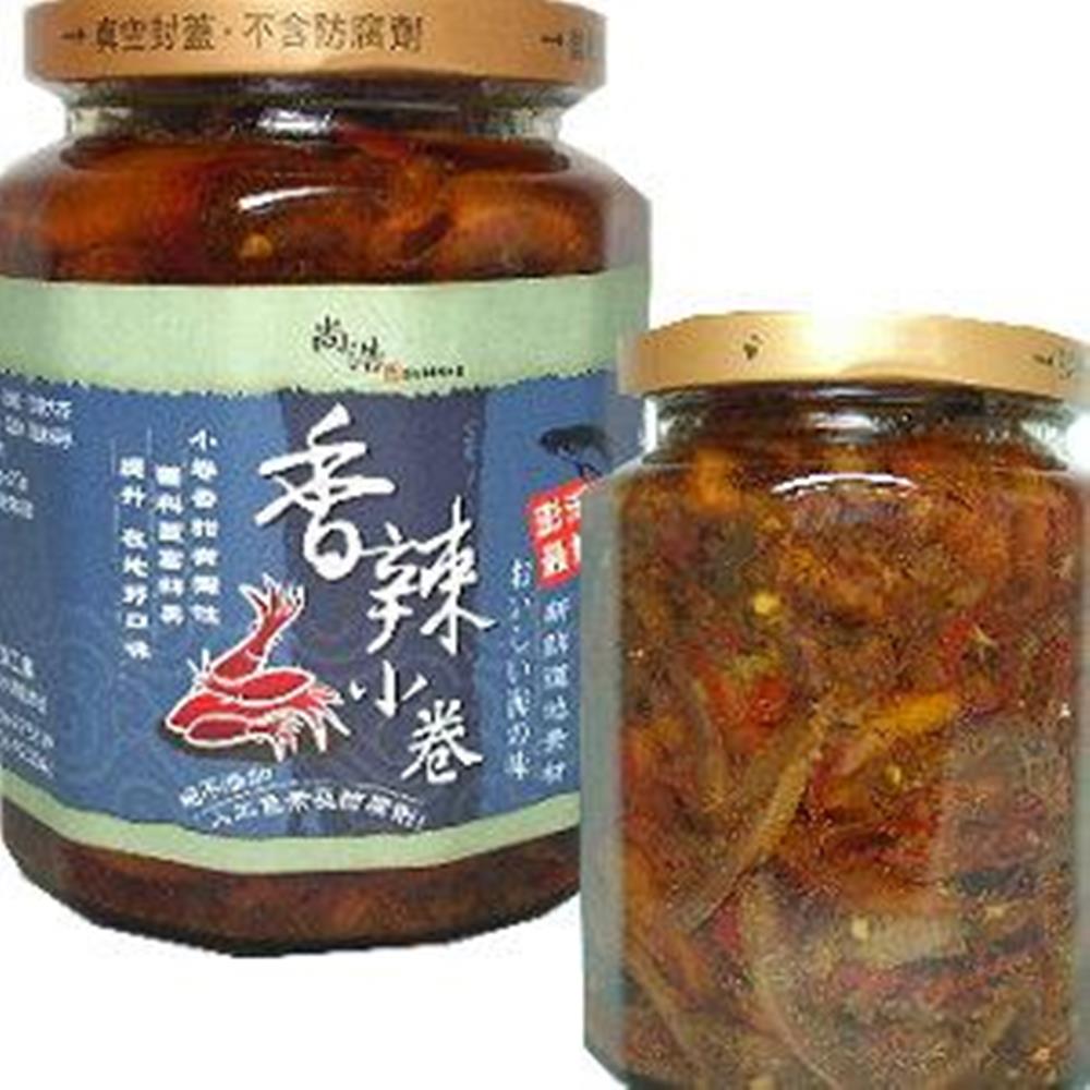 澎湖尚浩 香辣小卷醬(450g/瓶)