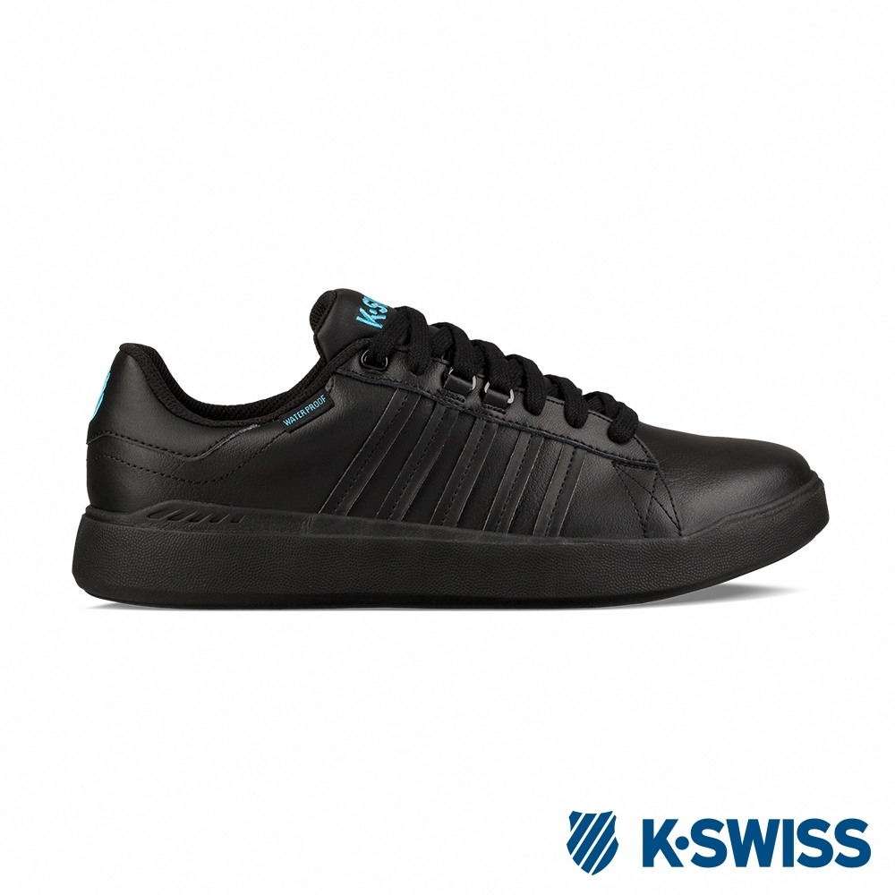 K-SWISS Pershing Court 超輕量防水鞋-男-黑