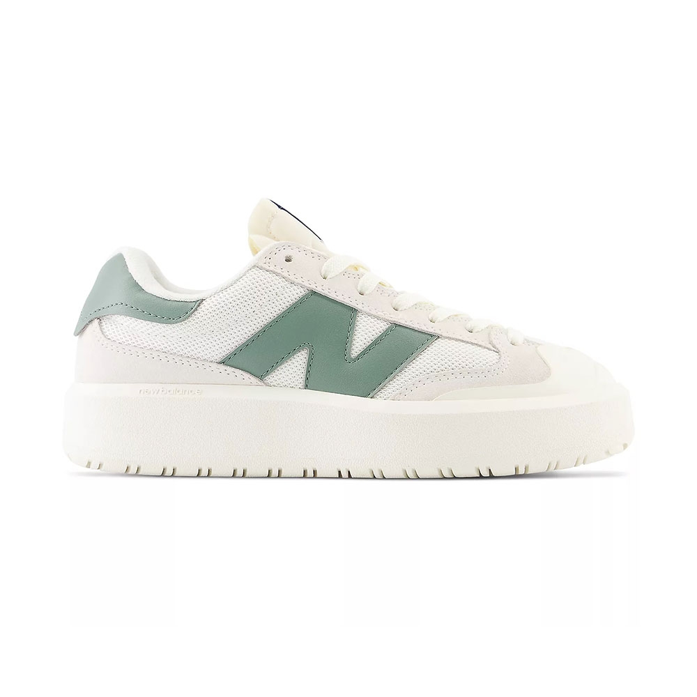 New Balance CT302 系列女白奶油綠厚底增高復古休閒鞋CT302RO | 休閒鞋