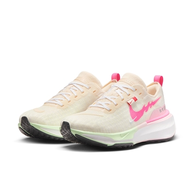 NIKE 慢跑鞋 女鞋 運動鞋 緩震 WMNS ZOOMX INVINCIBLE RUN FK 3 粉 FZ5058-163