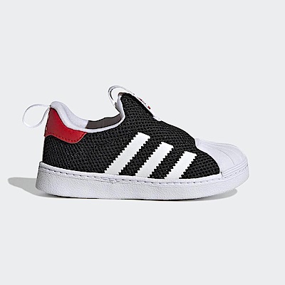 Adidas Superstar 360 I GZ5035 小童 休閒鞋 經典 Originals 套穿式 黑白紅