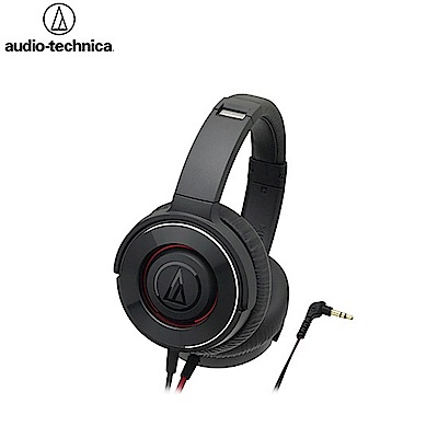 日本鐵三角Audio-Technica密閉型SOLID BASS耳罩式耳機ATH-WS550(折成平面設計/雙邊出線/φ53mm驅動單元)