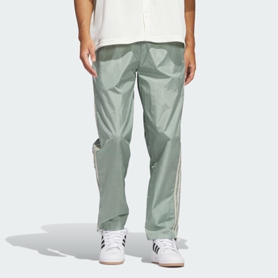 adidas 愛迪達 長褲 男款 運動褲 三葉草 Warm Up Pant 綠 IK8559