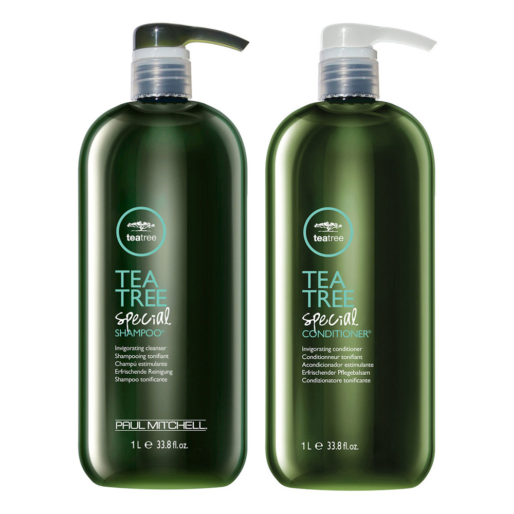 Paul Mitchell 茶樹洗髮精1000ml+潤髮素1000ml