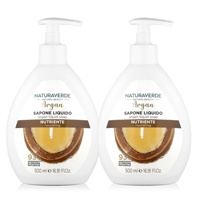 NATURAVERDE 摩洛哥堅果油沐浴凝露500mlX2入