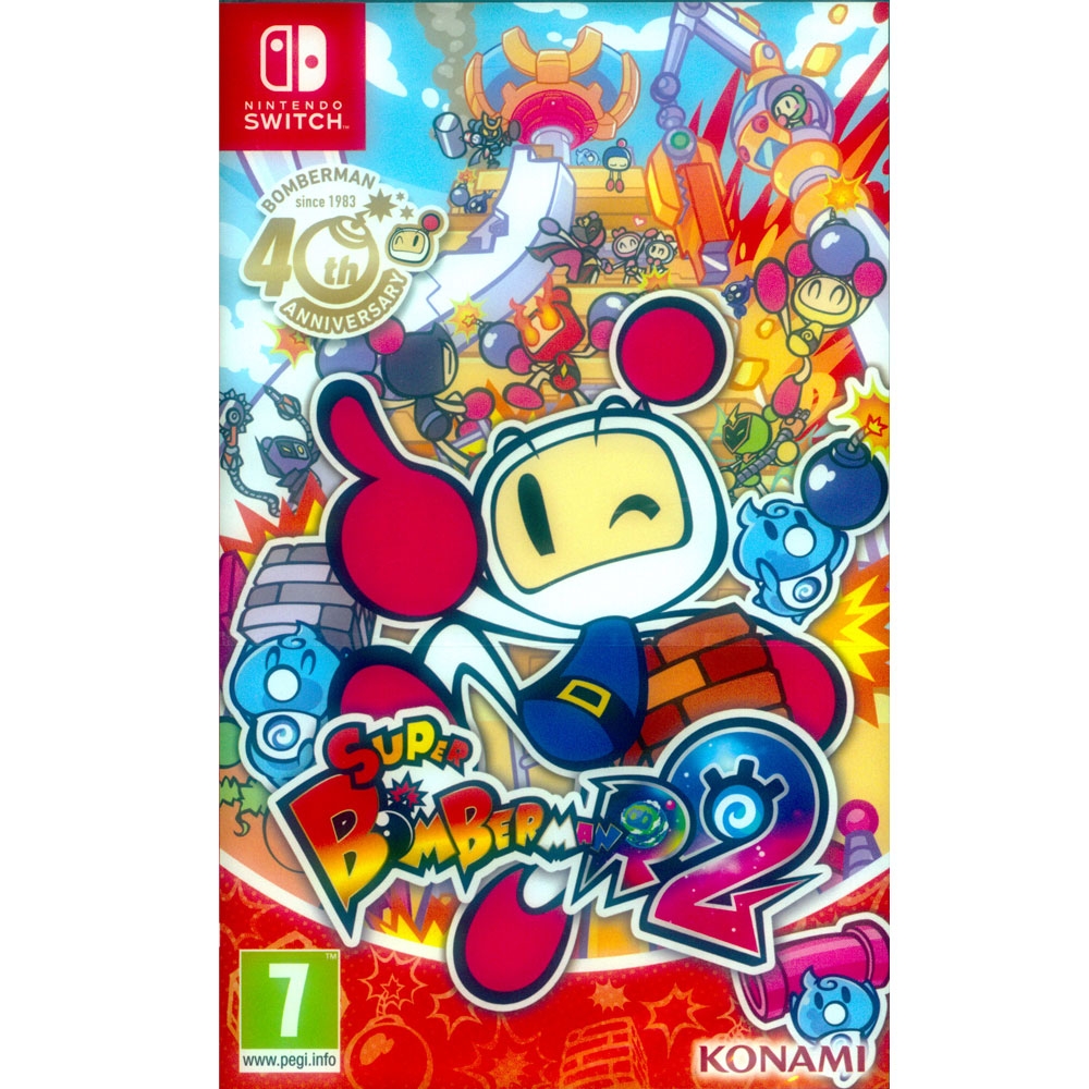 超級轟炸超人 R 2 SUPER BOMBERMAN R 2 - NS Switch 中英日文歐版