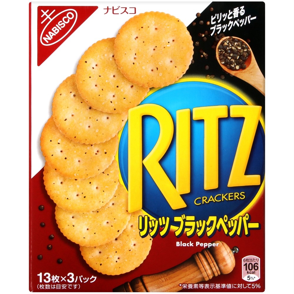 RITZ黑胡椒風味餅乾(128g)