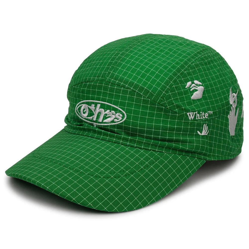 Nike x Off-White 尼龍老帽草綠色老帽帽子休閒配件服飾服飾配件綠色 