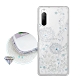 Sony Xperia 10 II 浪漫彩繪 水鑽空壓氣墊手機殼(風信子) product thumbnail 1