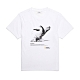 NATIONAL GEOGRAPHIC 中性 FRONT WHALE H/TEE 短袖T恤 白-N202UTS070010 product thumbnail 1