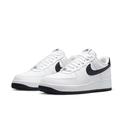 NIKE 休閒鞋 男鞋 運動鞋 AF1 AIR FORCE 1 07 黑白 FQ4296-101